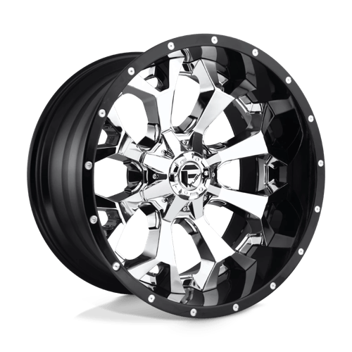 Fuel 2PC D246 20X10 8X6.5 CHR-PLATED-GBL -18MM
