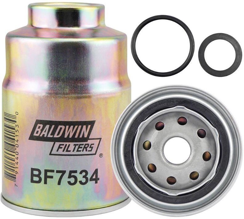 Baldwin BF7534 Fuel/Water Separator Spin-on Filter with Threaded Port