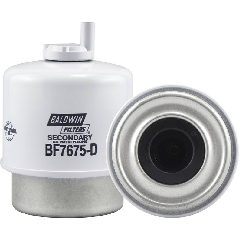 Baldwin BF7675-D Secondary Fuel/Water Separator Filter Element with Drain