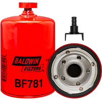 Thumbnail for Baldwin BF781 Primary Fuel Spin-on Filter with Drain