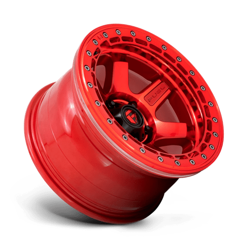 Fuel 1PC D123 17X9 6X5.5 GL-RED GL-RED-RG -15MM