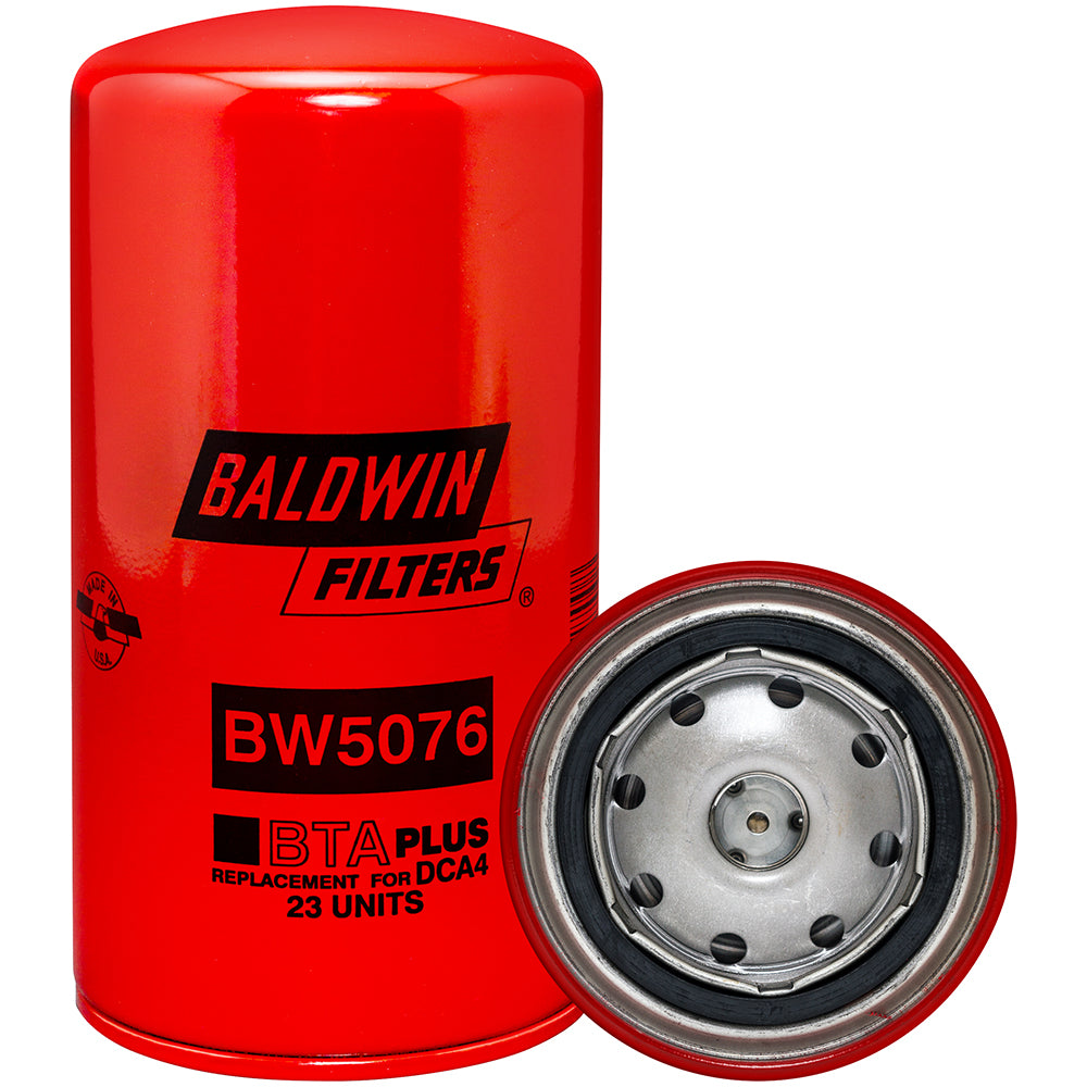 Baldwin BW5076 Coolant Spin-on Filter with BTA PLUS Formula