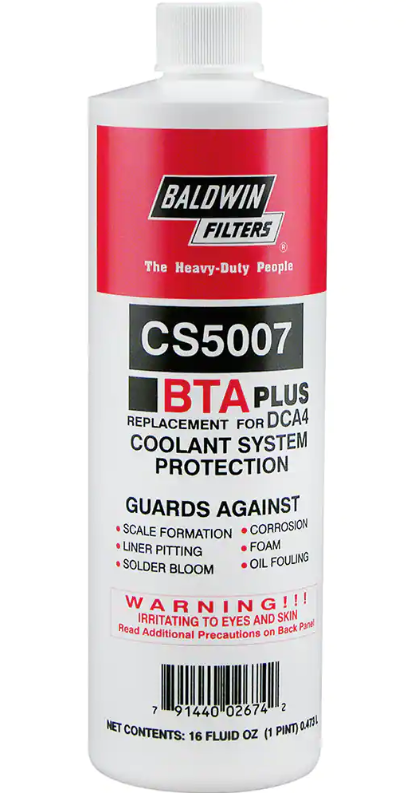 Baldwin CS5007 BTA PLUS Formula Liquid Additive (Pint Plastic Bottle)