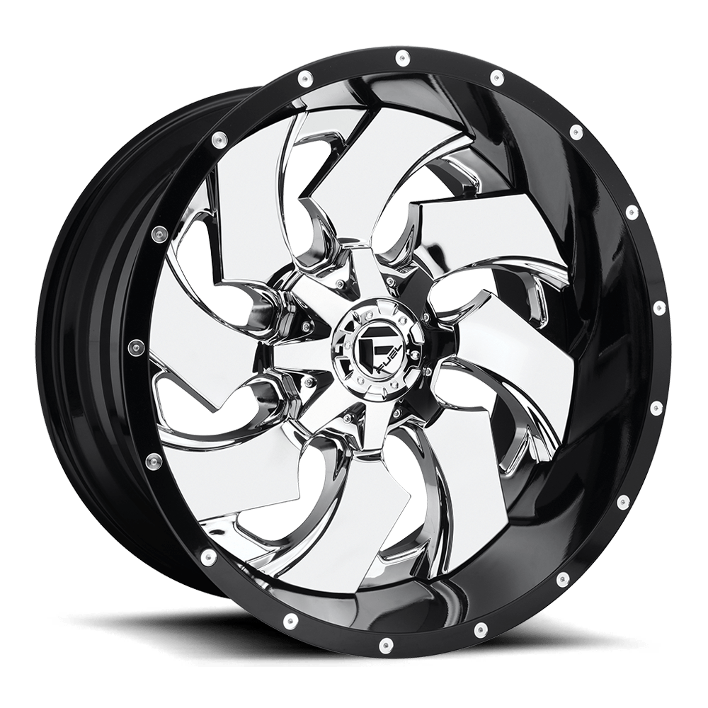 Fuel 2PC D240 20X10 6X135/5.5 CHR-PLATED-GBL -19MM