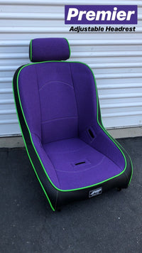 Thumbnail for PRP Premier Low Back Suspension Seat - Extra Wide