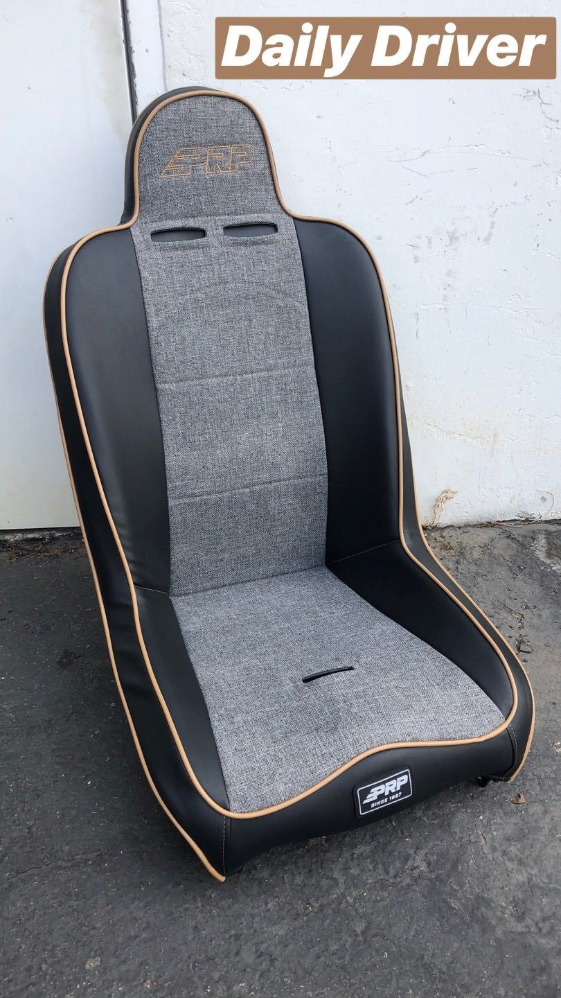 PRP Daily Driver High Back 4In. Extra Tall / Extra Wide Suspension Seat