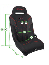 Thumbnail for PRP Polaris RZR PRO XP/PRO R/Turbo R RST Suspension Seat