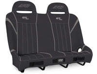 Thumbnail for PRP Polaris RZR PRO XP4/PRO R4/Turbo R4 GT/S.E. Rear Suspension Bench Seat- Black/Gray