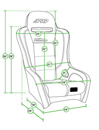 Thumbnail for PRP Podium Elite Suspension Seat