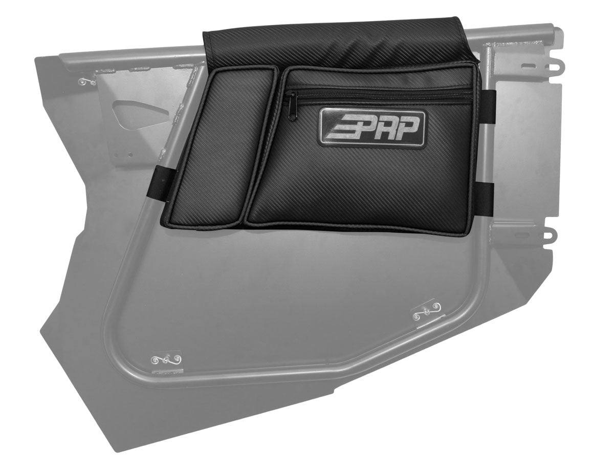 PRP Door Bag with Knee Pad for PRP Steel Frame Doors/(Passenger Side)- Black
