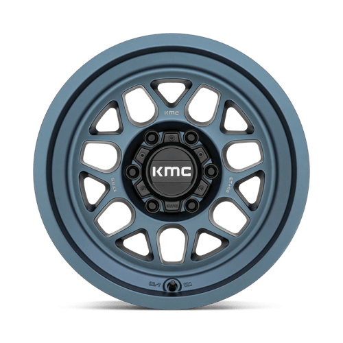 KMC KM725 17X8.5 6X5.5 MTL-BLUE -10MM