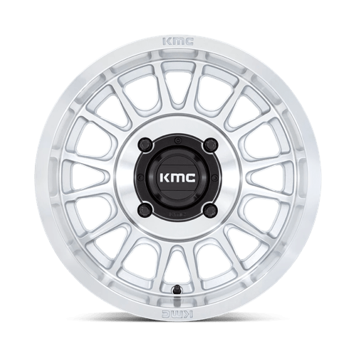 KMC Powersports KS138 15X10 4X137 SLV-MACH-FC 0MM