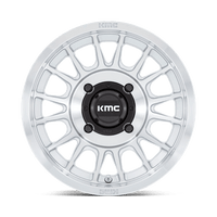 Thumbnail for KMC Powersports KS138 15X7 4X137 SLV-MACH-FC 10MM