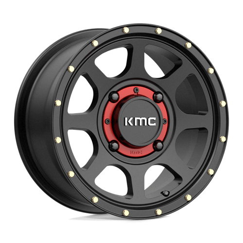 KMC Powersports KS134 14X7 4X137 S-BLK 38MM