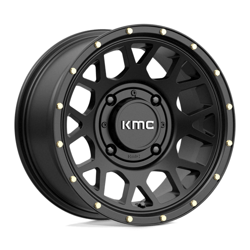 KMC Powersports KS135 15X10 4X137 S-BLK 00MM