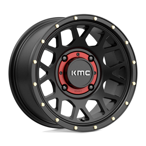 KMC Powersports KS135 14X10 4X156 S-BLK 00MM
