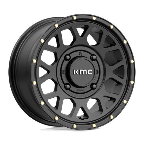 KMC Powersports KS135 14X7 4X156 S-BLK 38MM