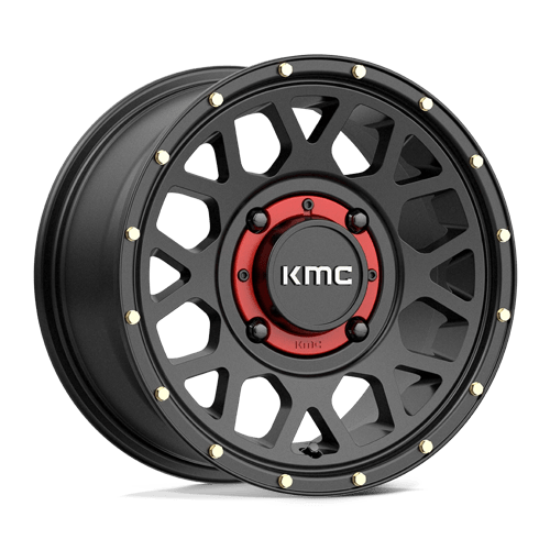 KMC Powersports KS135 14X7 4X156 S-BLK 38MM