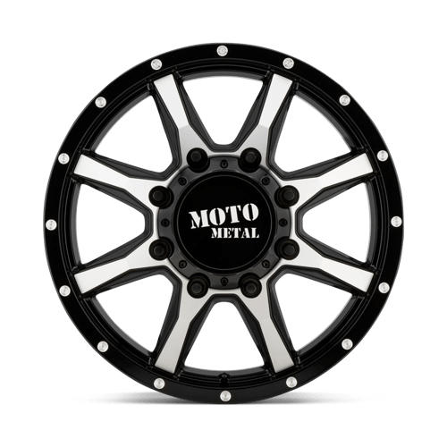 Moto Metal MO995 17X6.5 8X6.5 G-BLK MACH 111MM