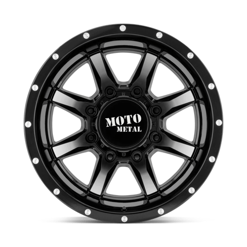 Moto Metal MO995 17X6.5 8X200 G-BLK MACH -140MM