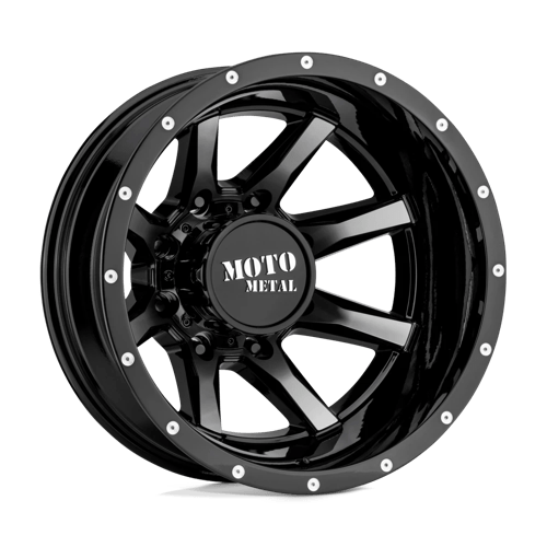 Moto Metal MO995 17X6.5 8X200 G-BLK MACH -140MM