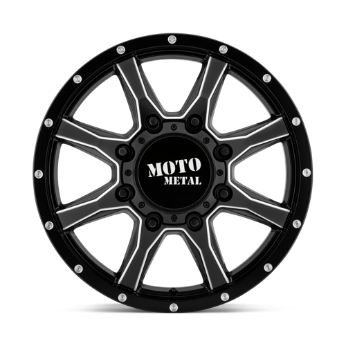 Moto Metal MO995 20X8.25 8X6.5 S-BLK MILL 127MM