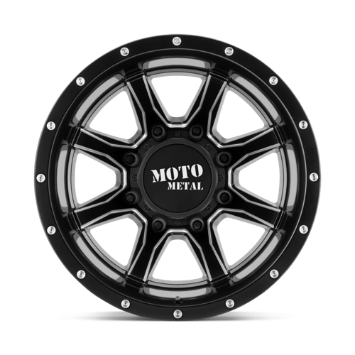 Moto Metal MO995 17X6.5 8X210 S-BLK MILL -140MM