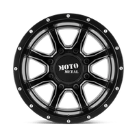 Thumbnail for Moto Metal MO995 17X6.5 8X210 S-BLK MILL -140MM