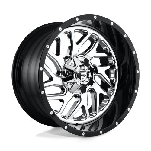 Fuel 2PC D211 20X10 8X6.5 CHR-PLATED-GBL -19MM