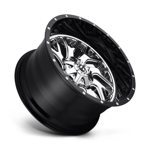 Fuel 2PC D211 20X10 5X5.5/150 CHR-PLATED-GBL -19MM