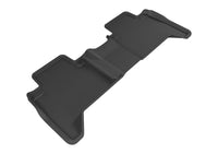 Thumbnail for 3D MAXpider 2016-2020 Toyota Tacoma Double Cab Kagu 2nd Row Floormats - Black