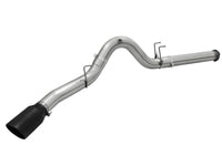 Thumbnail for aFe Atlas Exhausts 5in DPF-Back Aluminized Steel Exhaust Sys 2015 Ford Diesel V8 6.7L (td) Black Tip