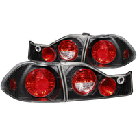 Thumbnail for ANZO 1998-2000 Honda Accord Taillights Black