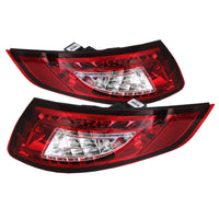 Thumbnail for Spyder Porsche 997 05-08 LED Tail Lights Red Clear ALT-YD-P99705-LED-RC