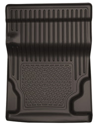 Thumbnail for Husky Liners 10-13 GM Escalade/Tahoe/Yukon WeatherBeater Black Walkway Floor Liner (2nd Row Bucket)