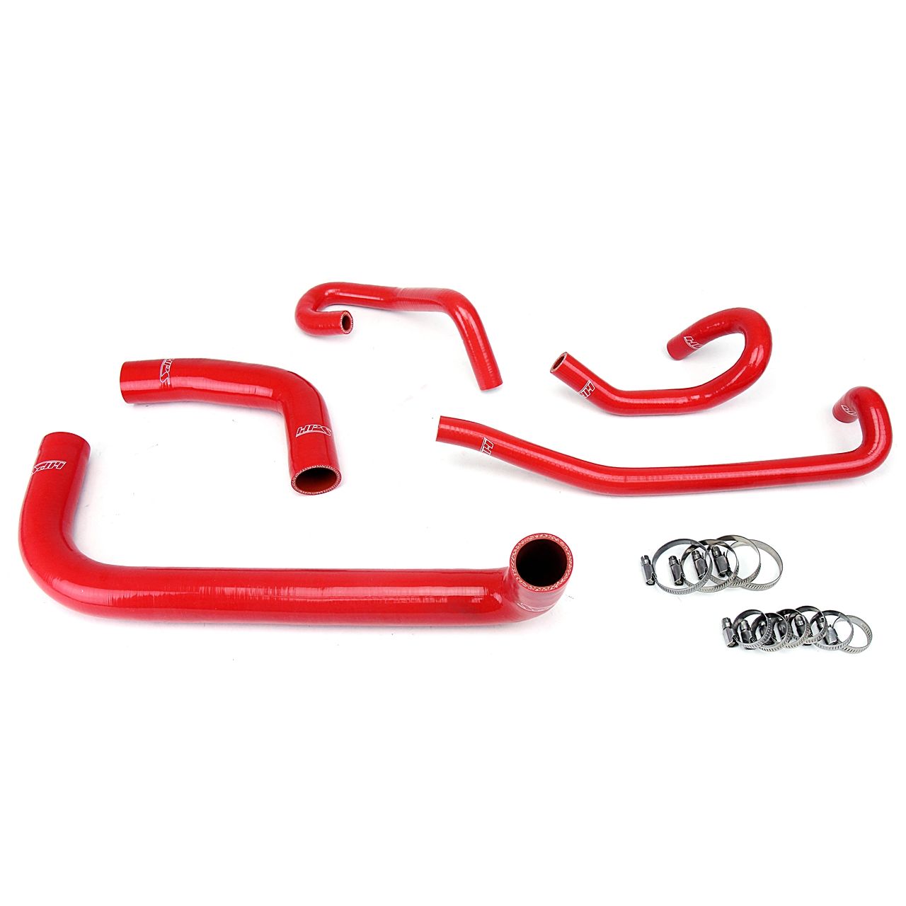 HPS Red Reinforced Silicone Radiator + Heater Hose Kit for Toyota 01-03 Sequoia 4.7L V8 Left Hand Drive