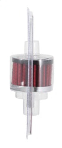 Thumbnail for K&N Steel Base Crankcase Vent Filter 0.375in Vent OD x 2in OD x 1.5in Height