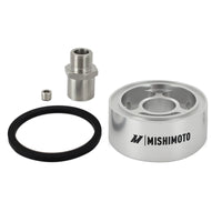 Thumbnail for Mishimoto Oil Filter Spacer 32mm M20 x 1.5 Thread - Silver