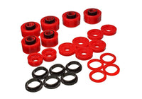 Thumbnail for Energy Suspension 05-07 Ford F250/F350 2/4WD Red Body Mount Set