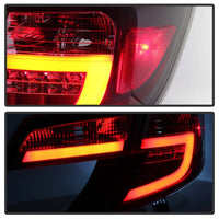 Thumbnail for Spyder Toyota Camry 12-14 Light Bar LED Tail Lights Black ALT-YD-TC12-LBLED-BK
