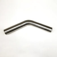 Thumbnail for Stainless Bros 1.75in Diameter 1.5D / 2.62.0in CLR 45 Degree Bend 6.5in leg/6.5in leg Mandrel Bend