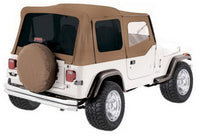 Thumbnail for Rampage 1976-1983 Jeep CJ5 Complete Top - Spice Denim