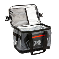 Thumbnail for ARB Cooler Bag Charcoal w/ Red Highlights 15in L x 11in W x 9in H Holds 22 Cans