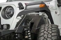 Thumbnail for Addictive Desert Designs 2018 Jeep Wrangler JL Raw Aluminum Rock Fighter Front Inner Fender Liner