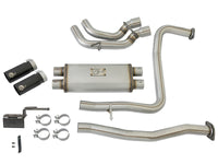 Thumbnail for aFe POWER Rebel Series 2-1/2in 409 SS Cat Back Exhaust w/ Black Tips 16-17 Nissan Titan V8 5.6L