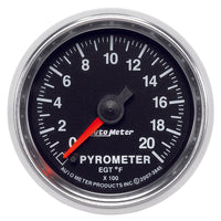 Thumbnail for Autometer GS 0-2000 degree F Full Sweep Electronic Pyrometer Gauge