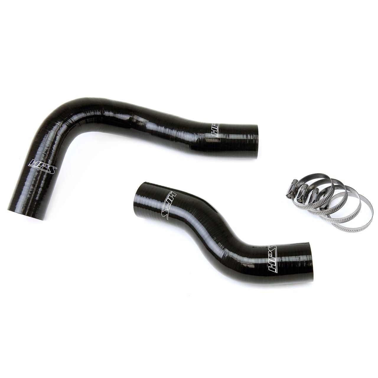HPS Black Reinforced Silicone Radiator Hose Kit Coolant for Lexus 07-11 GS460 V8 4.6L