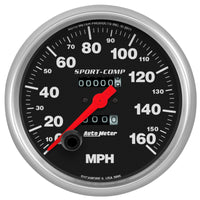 Thumbnail for AutoMeter Gauge Speedometer 5in. 160MPH Mechanical Sport-Comp