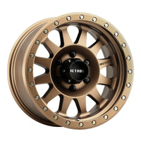 Thumbnail for Method MR304 Double Standard 18x9 -12mm Offset 6x5.5 108mm CB Method Bronze Wheel