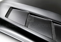 Thumbnail for Anderson Composites 15-16 Ford Mustang (Excl. GT350/GT350R) Fiberglass Heat Extractor Hood